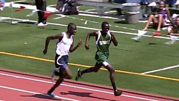 Mach Dijiok and Mo Hamden Nebraska HS Track