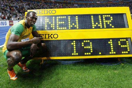 Usain Bolt World Record 200 Meter