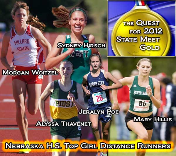 2012 State Meet GirlsTop Distance Runner Poster