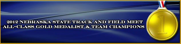 2012-Nebraska-State Track-All-Class-Gold-and-Team-Champion-Banner