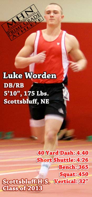 Luke-Worden, RB/DB, Scottsbluff H.S., NE Football image