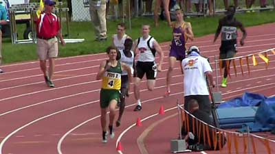 Jacob Holtmeier 800m State Record Run